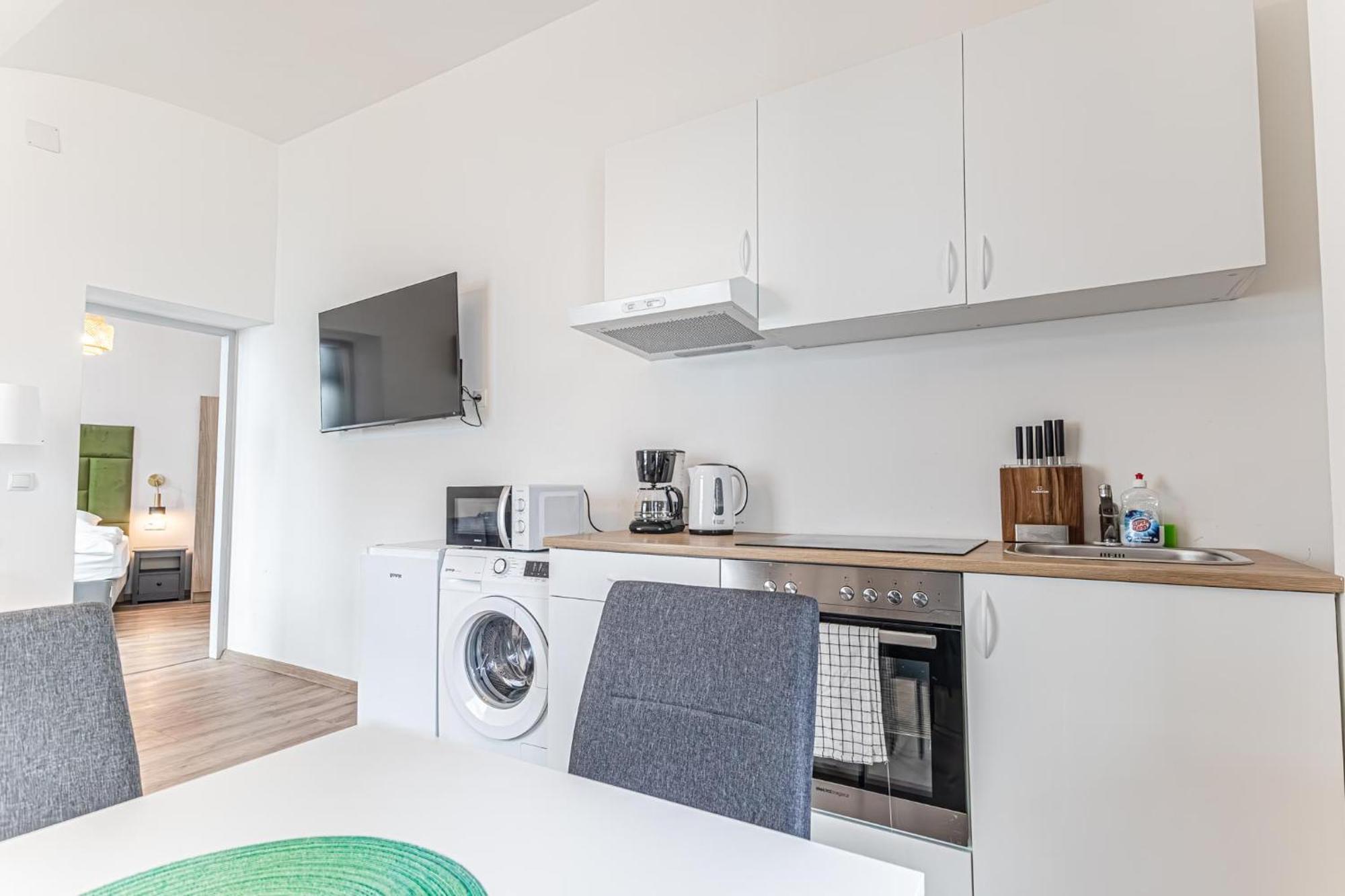 Appartamento Westbahnhof Kingbed 1br With Ensuite Washer
