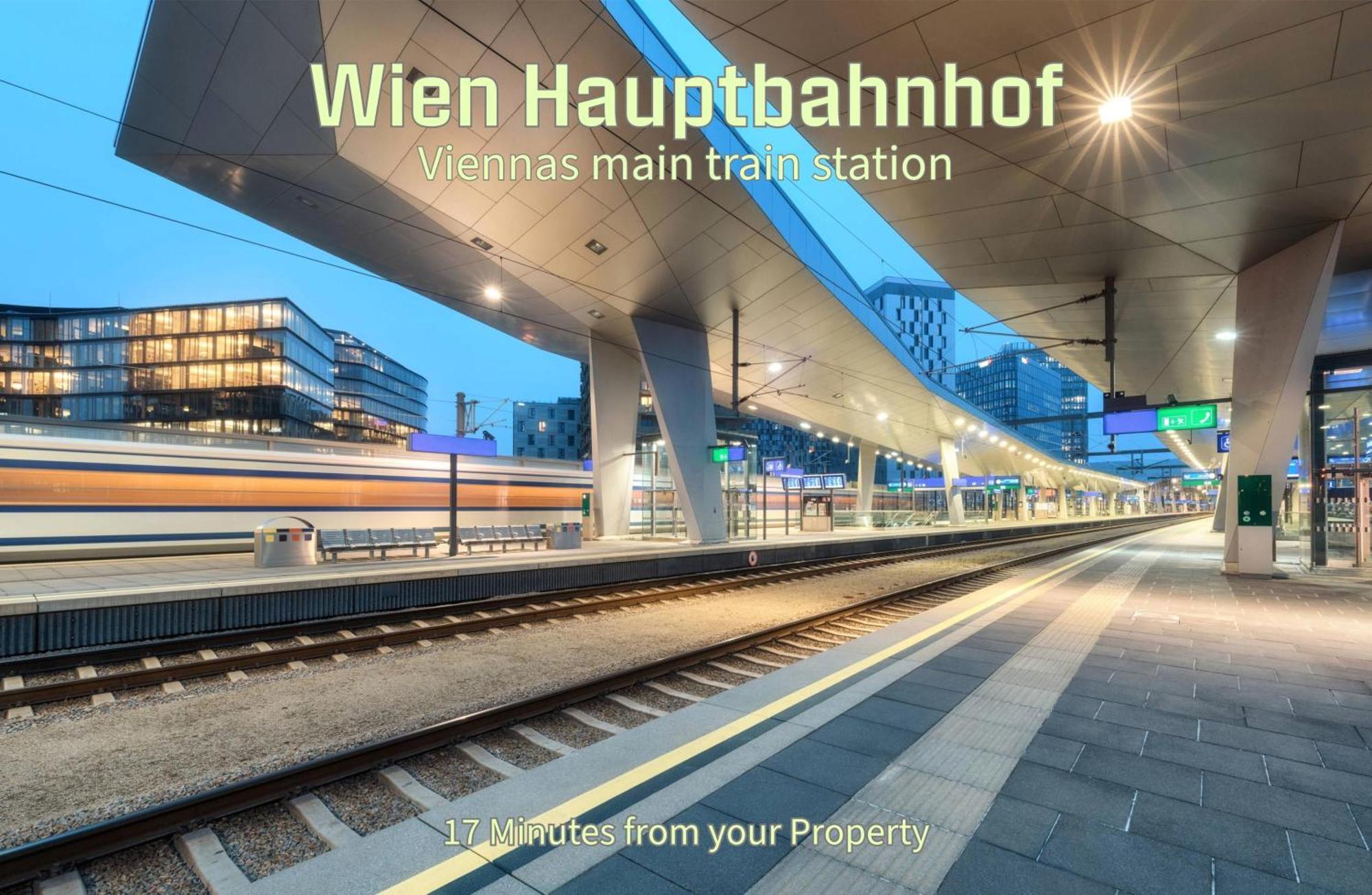 Westbahnhof Kingbed 1br With Ensuite Washer Appartamento Vienna